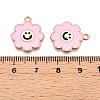 Alloy Enamel Pendants ENAM-T020-55D-3