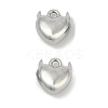 304 Stainless Steel Charms STAS-E500-05P-1