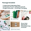 Flower Pattern DIY Embroidery Kit DIY-P077-114-2