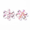 Transparent Acrylic Beads TACR-S154-35C-902-2