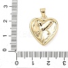 Brass Micro Pave Cubic Zirconia Pendants KK-D426-21D-G-3