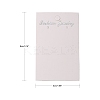 Paper Earring Display Card X-JPC043Y-3