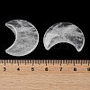 Natural Quartz Crystal Moon Palm Stones G-M416-04D-4