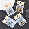 SHEGRACE Brass Cubic Zirconia Charms XGRQ3P909-625G-6