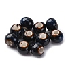 Bright Glazed Porcelain Beads PORC-D300-A03-1