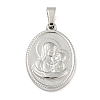 Non-Tarnish 304 Stainless Steel Pendants STAS-B071-02A-20P-1