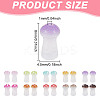 300Pcs 10 Colors Opaque Glass Beads GLAA-GO0001-02-2