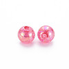 Transparent Crackle Acrylic Beads MACR-S373-66-L02-2