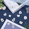 6 Sets 6 Styles Cactus Plastic Clay Pressed Molds Set TOOL-GF0003-40-4
