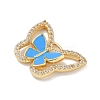 Rack Plating Brass Micro Pave Clear Cubic Zirconia Pendants KK-A224-13G-05-2