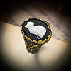 Alloy with Resin Finger Rings FS-WGE901F-03-4