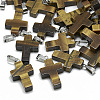 Natural Tiger Eye Pendants G-T080-01-1
