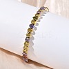 304 Stainless Steel Pave Cubic Zirconia Tennis Bracelets BJEW-G754-03G-05-3