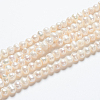Natural Cultured Freshwater Pearl Beads Strands X-PEAR-L001-F-08-5