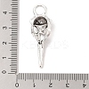 Tibetan Style Alloy Pendants X-PALLOY-K110-27AS-RS-2