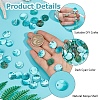 Natural Akoya Shell Dyed Disc Charms SHEL-WH0005-05C-5