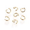 304 Stainless Steel Saw Cut Open Jump Rings STAS-P212-19G-02-1
