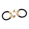 Ion Plating(IP) 304 Stainless Steel Twist Stud Earrings for Women EJEW-M023-06A-2