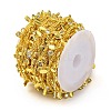 Handmade Brass Curb Chains CHC-L050-03G-02-3