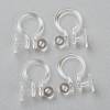 Plastic Clip-on Earring Findings X-KY-P001-07-1