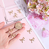 10pcs Ion Plating(IP) 304 Stainless Steel Pendants STAS-BBC0005-41-3