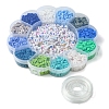 Handmade Polymer Clay Heishi Bead DIY Jewelry Kits DIY-FS0006-66B-6