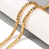 Electroplated Synthetic Non-magnetic Hematite Beads Strands G-H027-G01-03-2