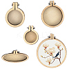 5Pcs 5 Styles Wood Embroidery Hoop DIY-CP0012-43C-1