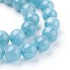 Natural Quartz Beads Strands X-G-O047-07-8mm-6
