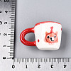 Handmade Porcelain Bear Mug Cup Decoration PORC-T133-21C-4