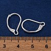 304 Stainless Steel Leverback Earring Findings STAS-K233-04S-3