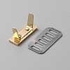 Zinc Alloy Bag Decorative Clasps PURS-WH0005-18LG-2