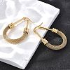 201 Stainless Steel Hoop Earrings LS-EJEW-Q026-15G-A-5