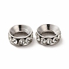 201 Stainless Steel Crystal Rhinestone Spacer Beads STAS-G305-01P-2