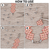300Pcs 304 Stainless Steel Fold Over Crimp Cord Ends STAS-SP0001-76-6