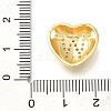 Rack Plating Brass Micro Pave Cubic Zirconia Pendants KK-I722-04G-W-3