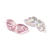 UV Plating Transparent Acrylic Beads MACR-L007-14-2