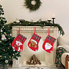 12Pcs 4 Styles Cloth Christmas Stocking Gift Bag Pendant Decoration FIND-SP0020-60C-6