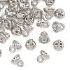 SHEGRACE Brass Bead Cap Pendant Bails XGRQ6M653-912P-1