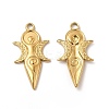 Ion Plating(IP) 304 Stainless Steel Pendants STAS-A070-33G-1