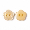 Resin Buttons RESI-D031-15mm-07-1