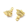 Brass Micro Pave Cubic Zirconia Pendants KK-U049-02G-2