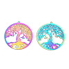 201 Stainless Steel Filigree Pendants LS-STAS-TAC0018-04-2