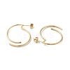 304 Stainless Steel Dangle Stud Earrings for Women EJEW-Q781-12G-2