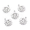 Non-Tarnish 201 Stainless Steel Charms STAS-D176-05P-1