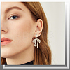 304 Stainless Steel Stud Earring Findings EJEW-SP0001-17E-5