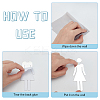 Acrylic TOILET Sign Stickers DIY-WH0569-66A-01-4