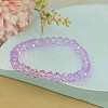 Classic Ethnic Style Faceted Glass Stretch Bracelets for Women RE4529-5-1