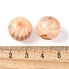 Two Tone Transparent Acrylic Beads OACR-D304-02J-3