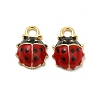 Alloy Enamel Charms X-ENAM-J650-04G-3